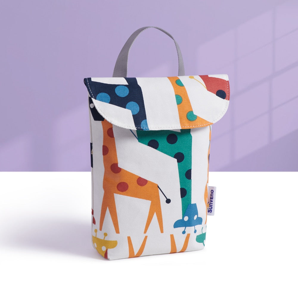 Baby Diaper Bag Organizer Reusable Waterproof Storage Bag Travel Nappy Bag