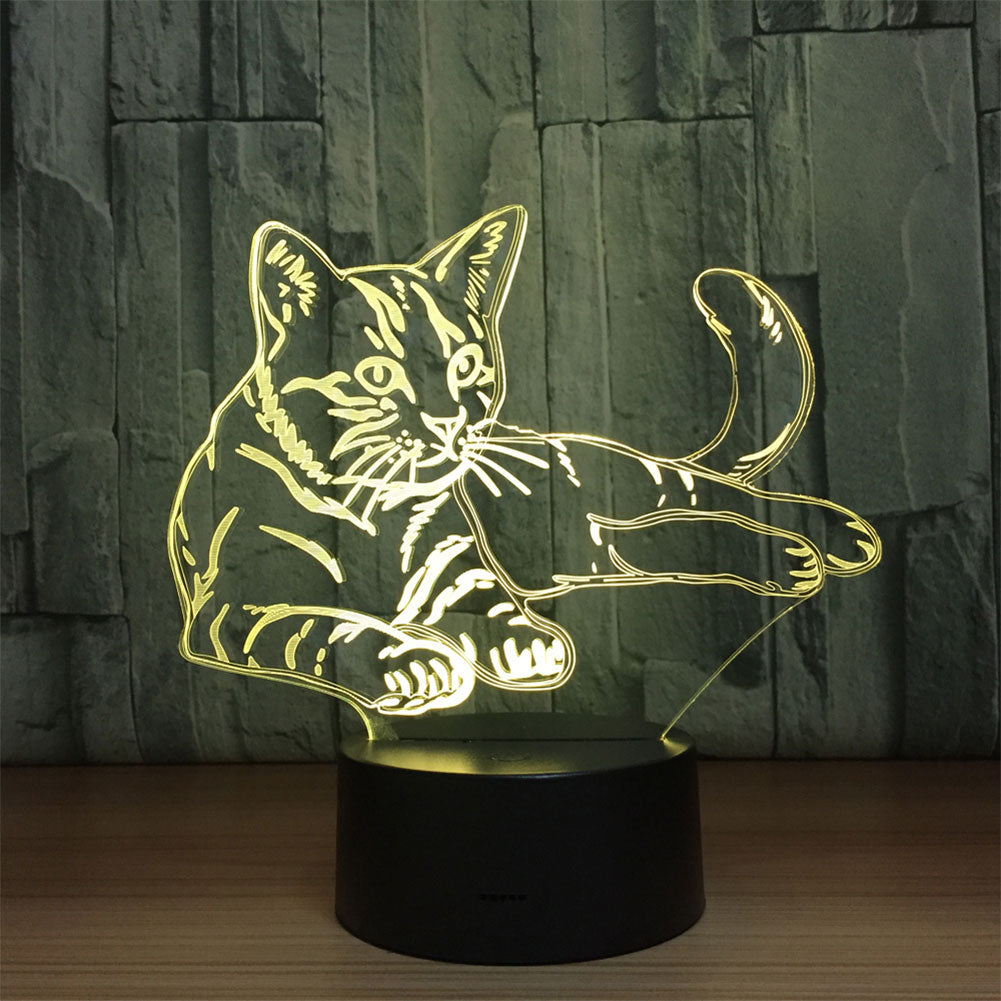 3D Cat Lamp