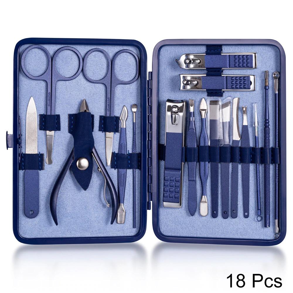 18 Pieces Professional Home Pedicure Kit