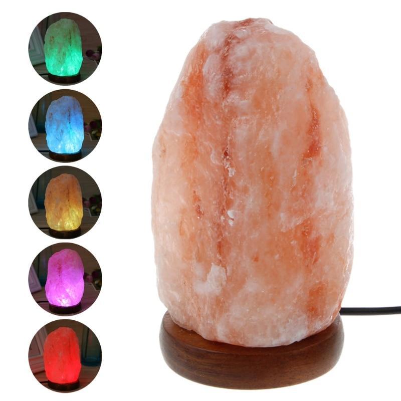 LED Light Lamp Natural Rock Air Purifier