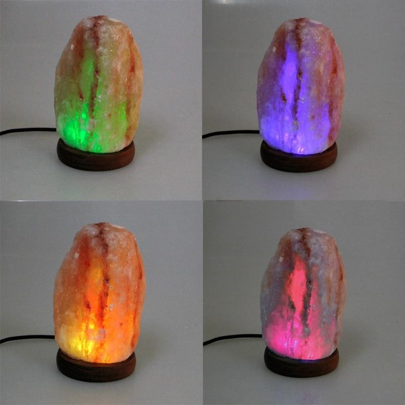 LED Light Lamp Natural Rock Air Purifier