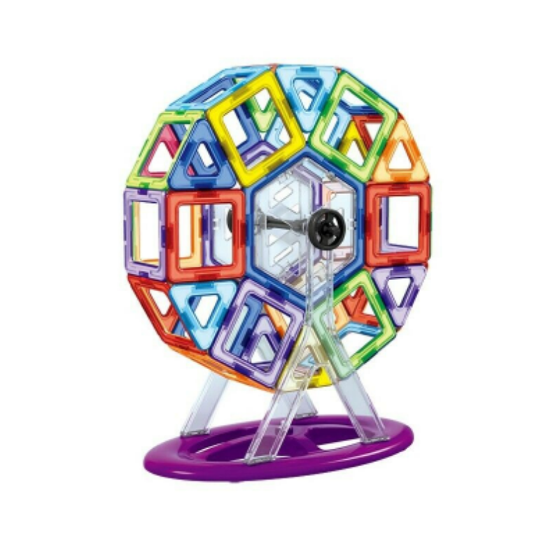 Kids Magnetic Building Toy Blocks Set 150 Pieces