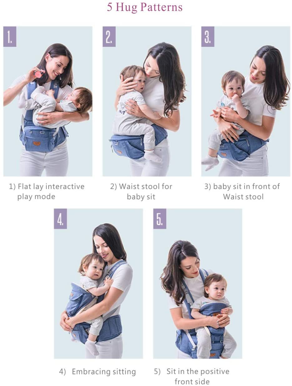 Baby Carrier Back Supported Design