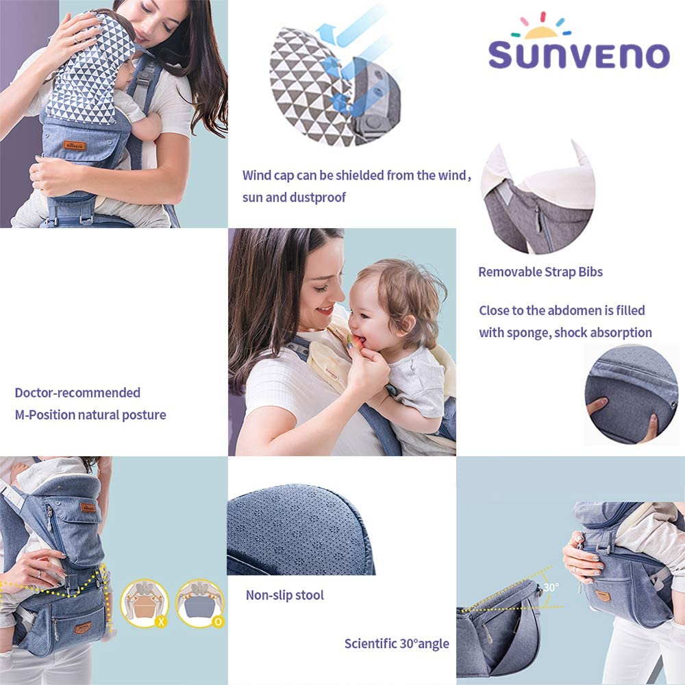 Baby Carrier Back Supported Design