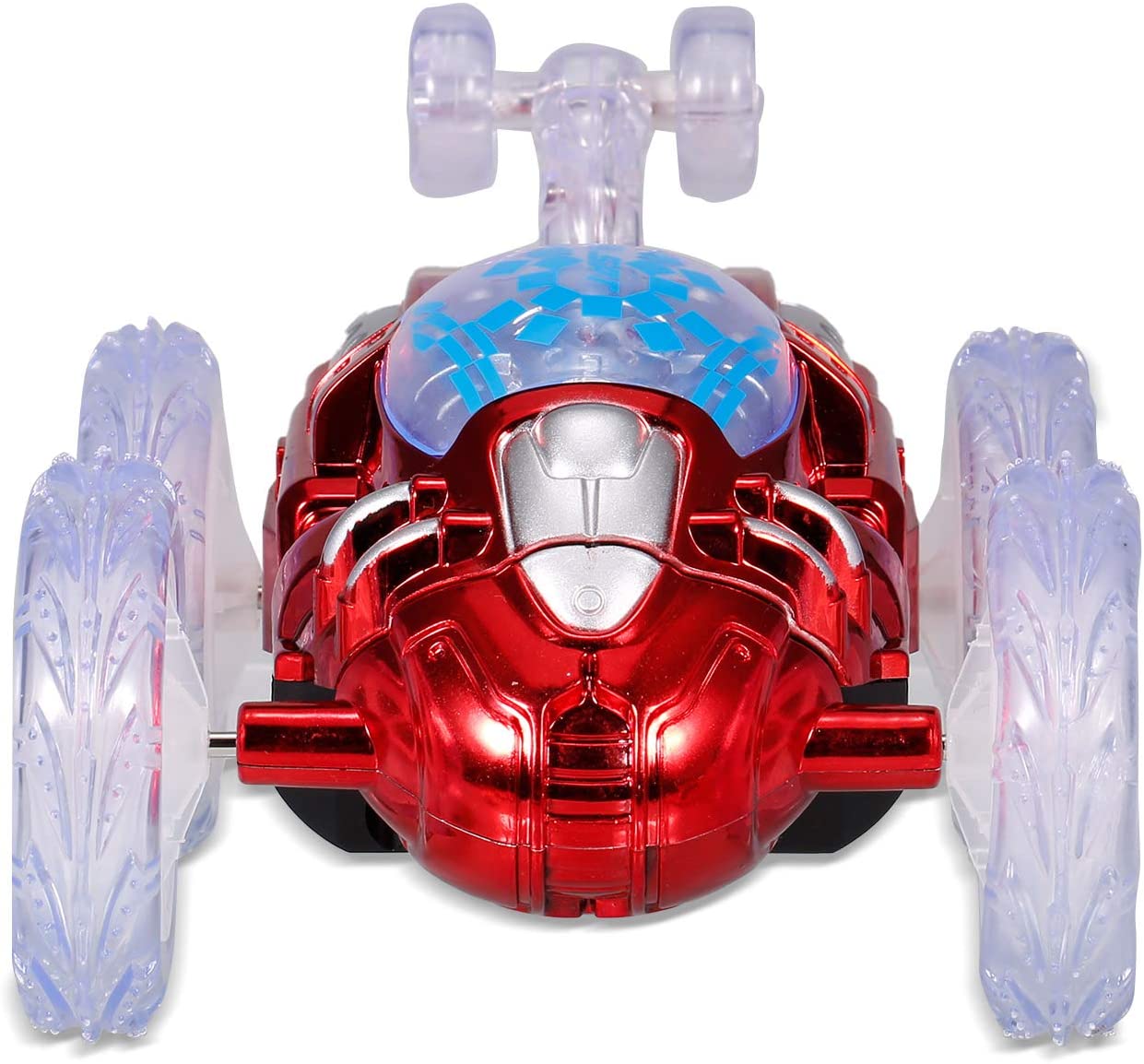 Remote Control Stunt Car RC Car Toy with Flashing LED Lights 360°