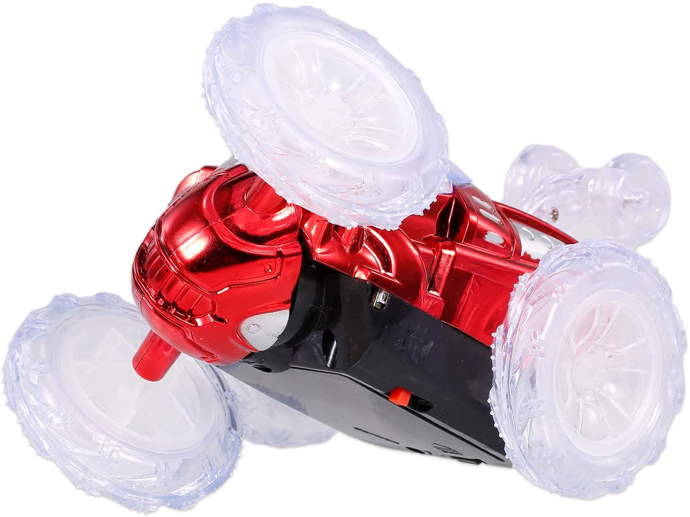 Remote Control Stunt Car RC Car Toy with Flashing LED Lights 360°