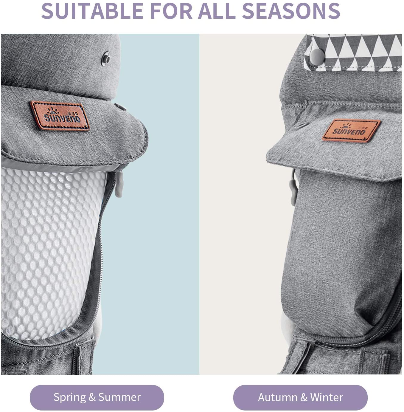 Baby Carrier Back Supported Design