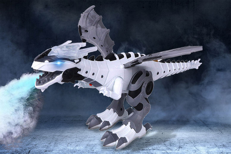 Christmas Vapour Breathing Walking & Roaring Dinosaur Toy