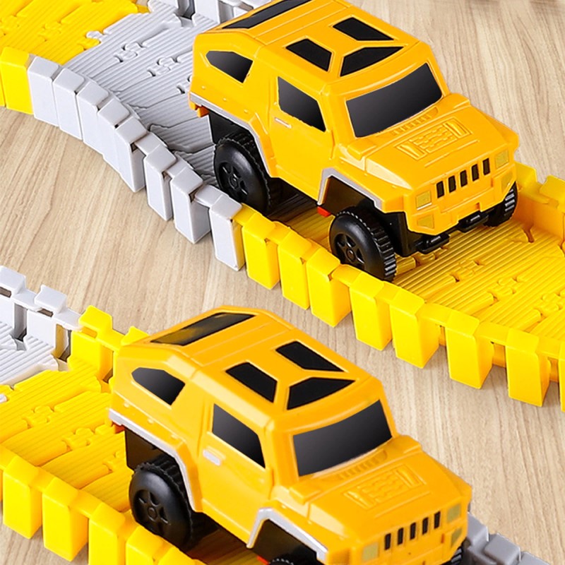 305 Piece Construction Car Track Playset | Building Toy Set