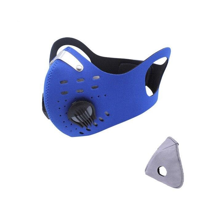 Face Mask With Activated Carbon Filter