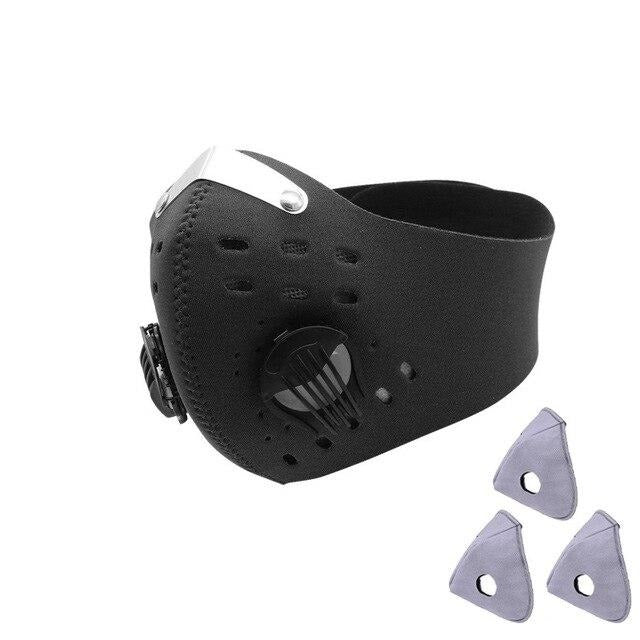 Face Mask With Activated Carbon Filter