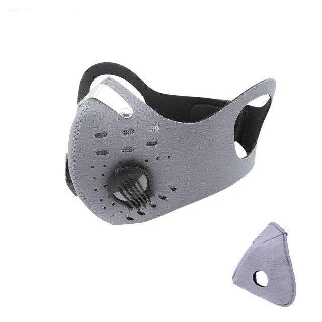 Face Mask With Activated Carbon Filter