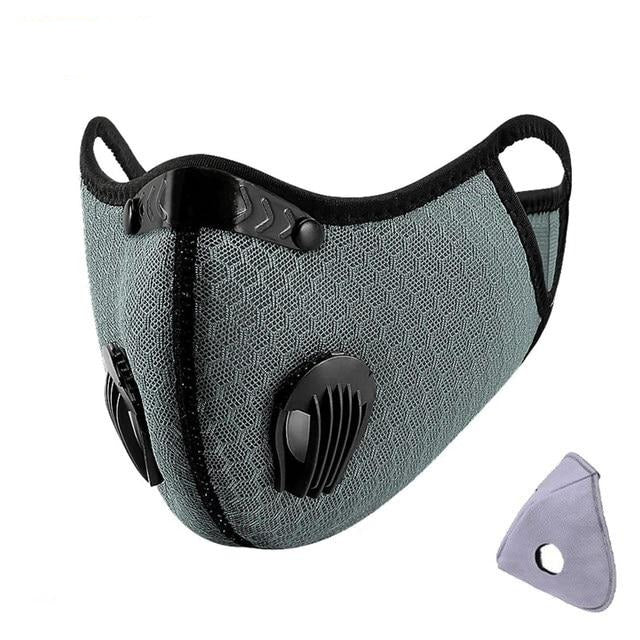 Face Mask With Activated Carbon Filter