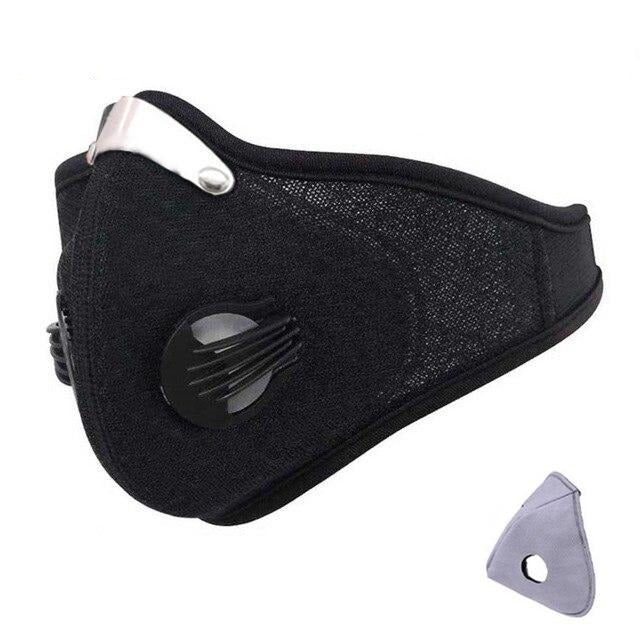 Face Mask With Activated Carbon Filter