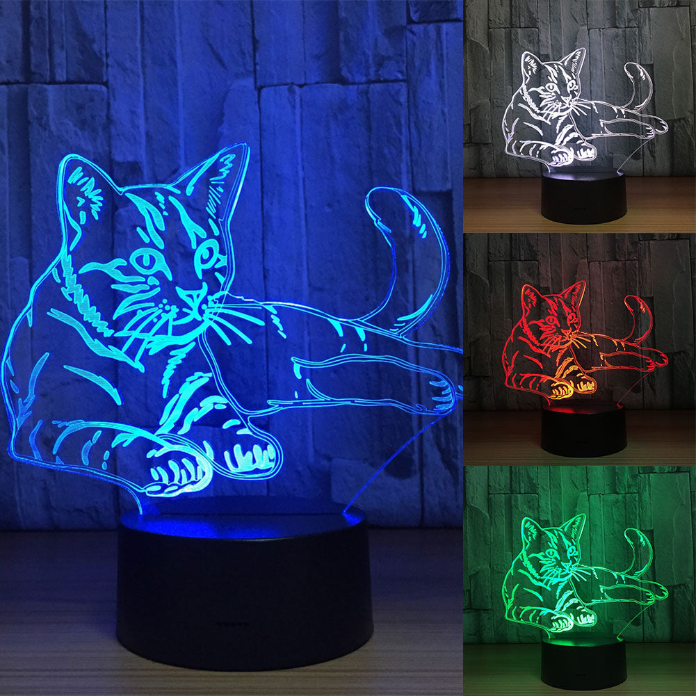 3D Cat Lamp 