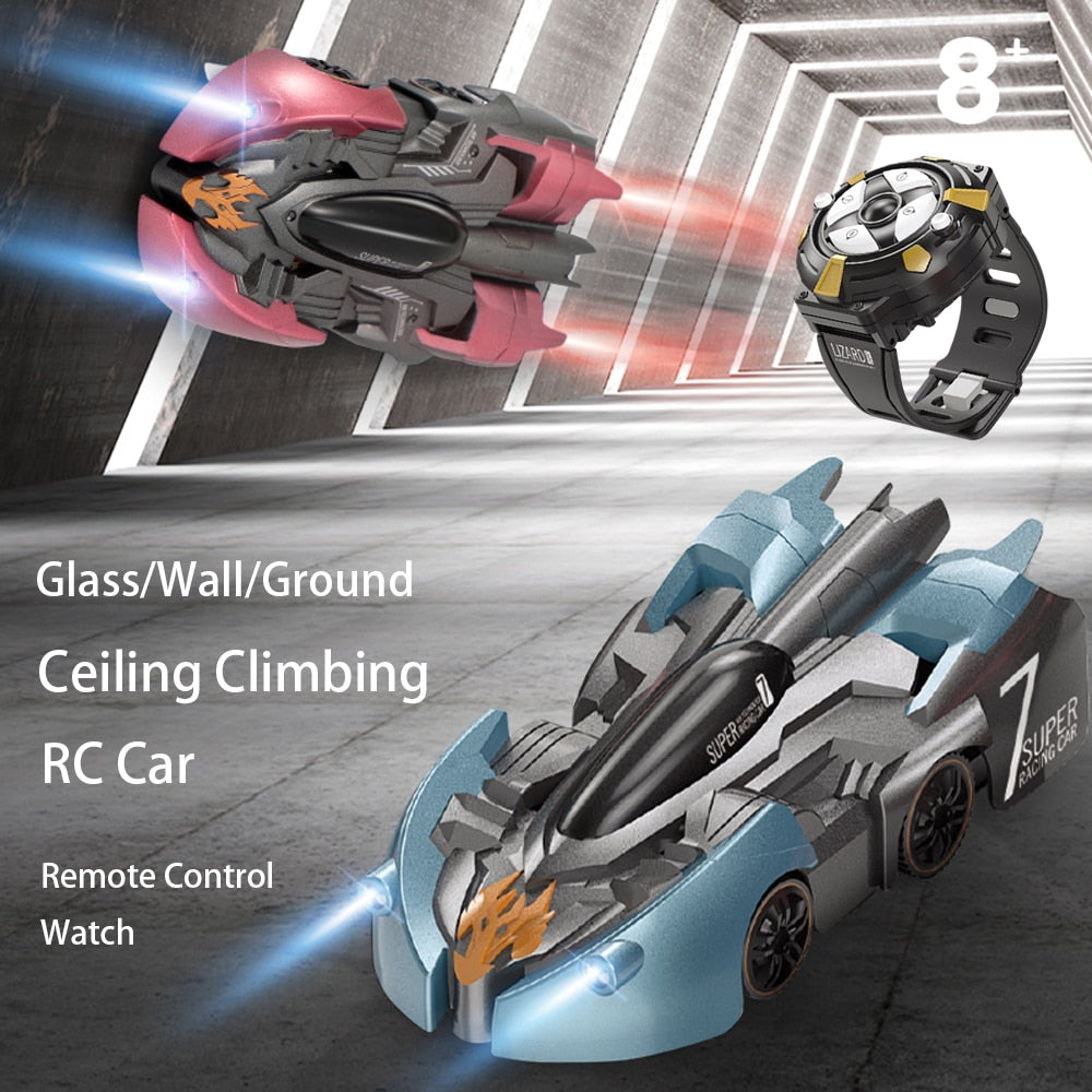 2.4G Anti Gravity Wall Climbing RC Car Electric 360 Rotating Stunt RC Car Toy Cars
