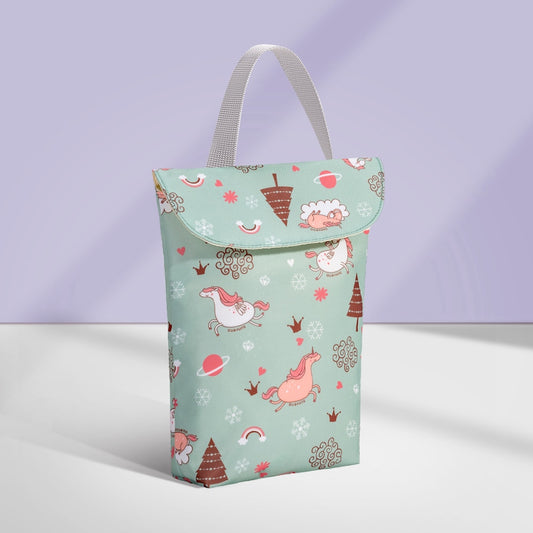 Baby Diaper Bag Organizer Reusable Waterproof Storage Bag Travel Nappy Bag