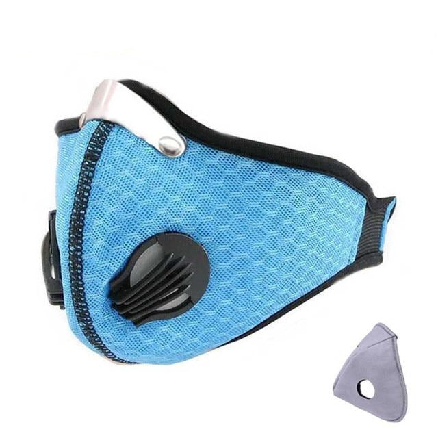 Face Mask With Activated Carbon Filter