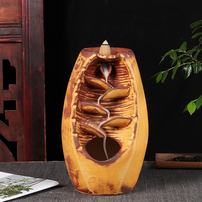 Backflow Waterfall Incense Burner 