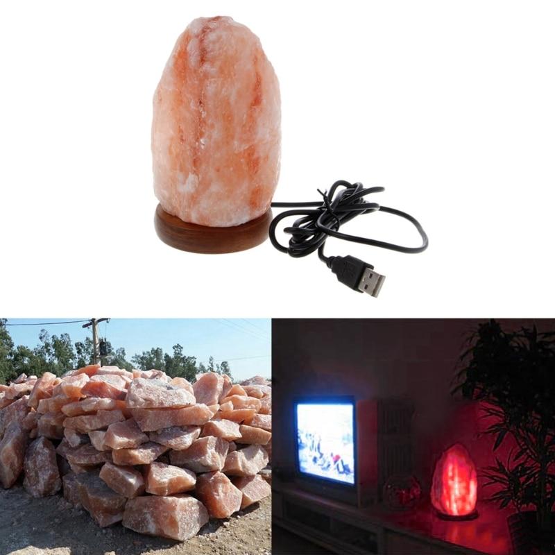 LED Light Lamp Natural Rock Air Purifier