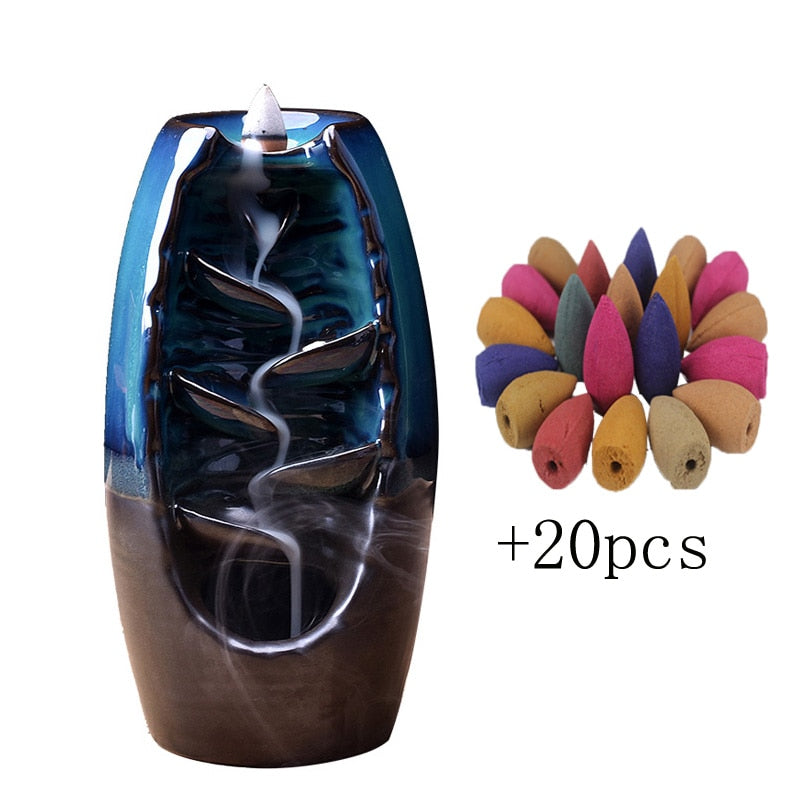 Backflow Waterfall Incense Burner