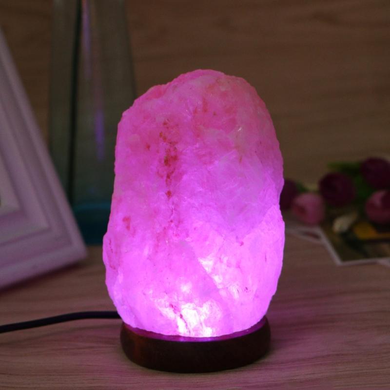 LED Light Lamp Natural Rock Air Purifier