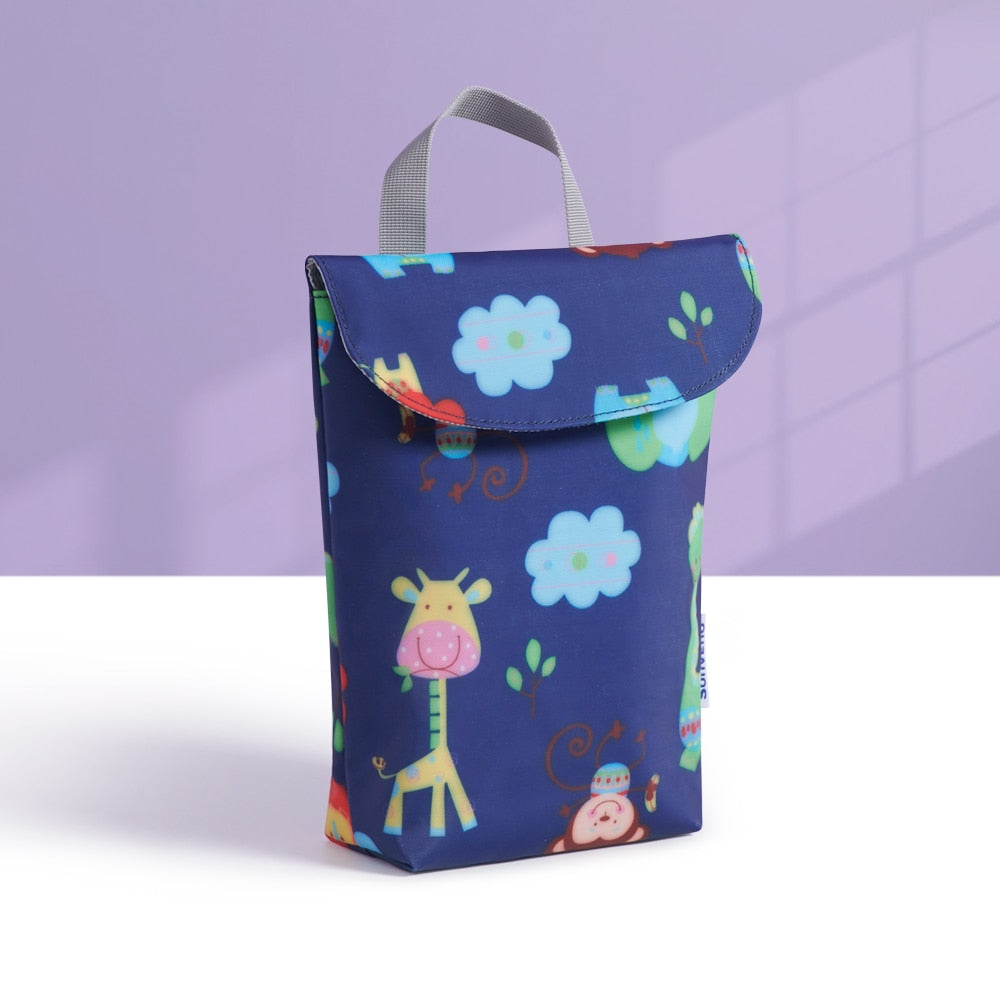 Baby Diaper Bag Organizer Reusable Waterproof Storage Bag Travel Nappy Bag