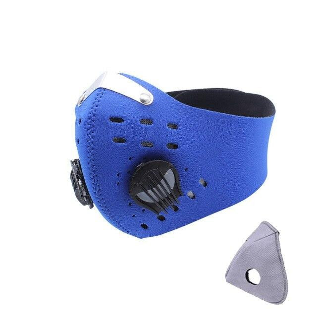 Face Mask With Activated Carbon Filter