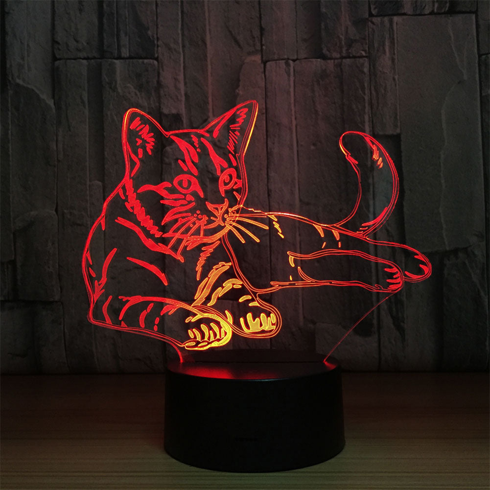 3D Cat Lamp 