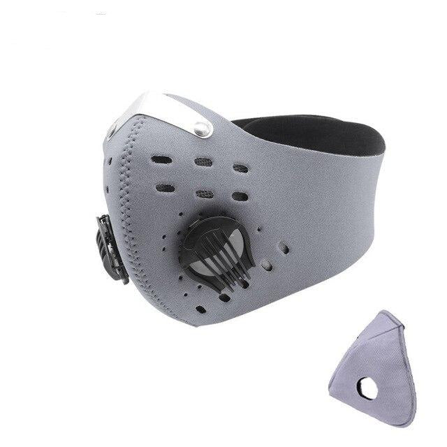Face Mask With Activated Carbon Filter