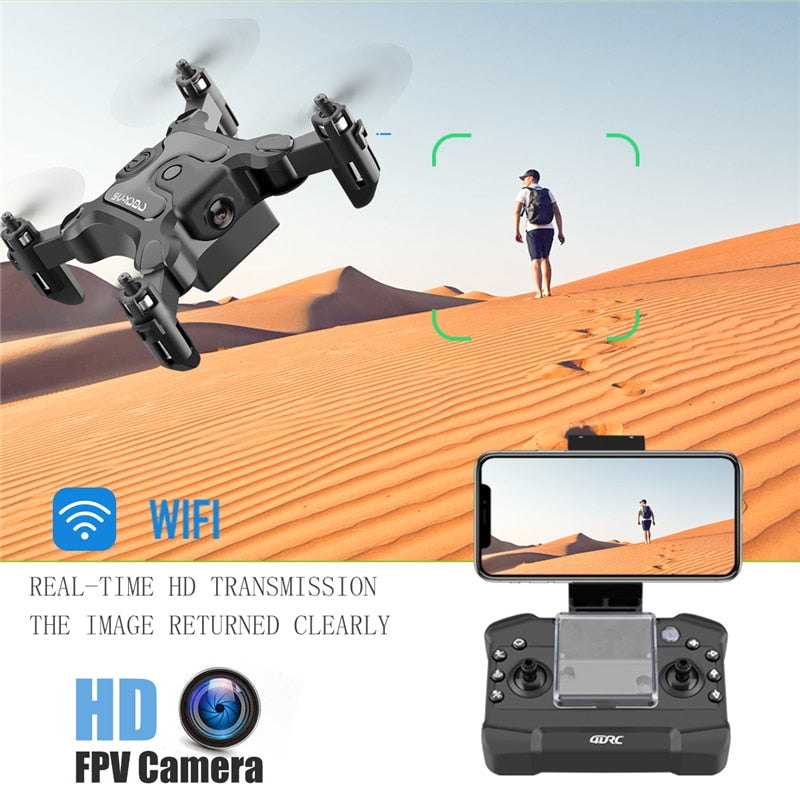 Mini Drone With/Without HD Camera Hight Hold Mode RC Quadcopter RTF WiFi FPVQuadcopter Follow Me RC Helicopter Quadrocopter Kid'