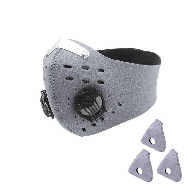 Face Mask With Activated Carbon Filter