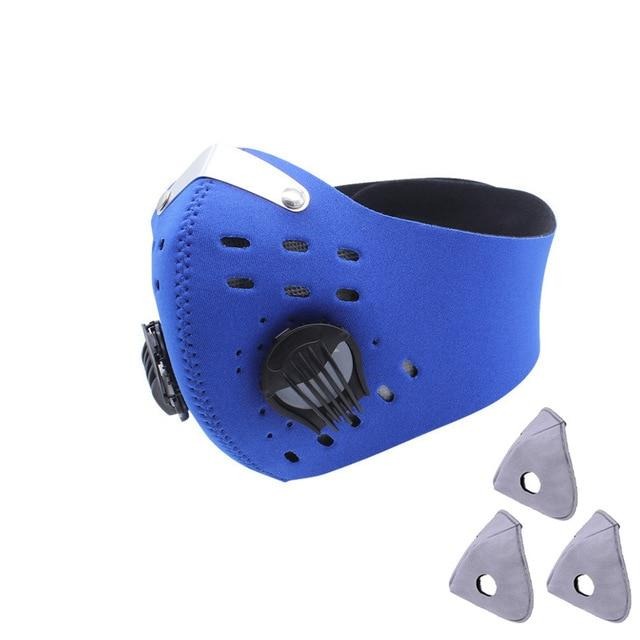 Face Mask With Activated Carbon Filter