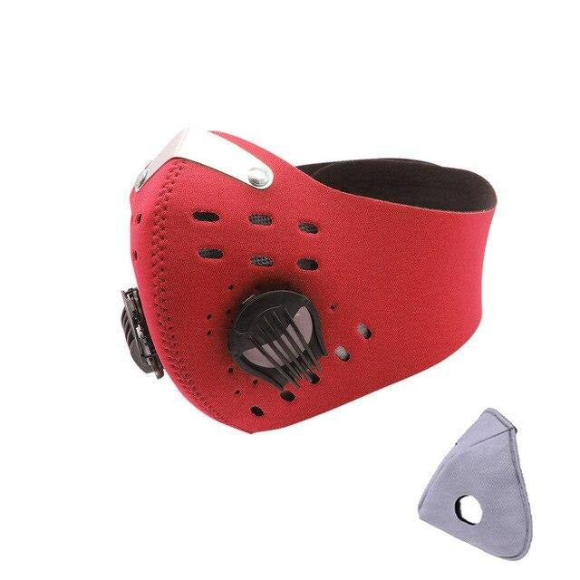Face Mask With Activated Carbon Filter