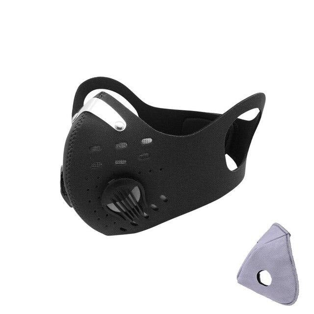 Face Mask With Activated Carbon Filter