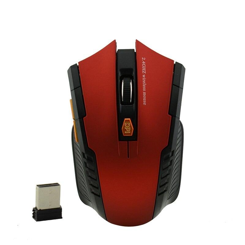 2.4 Ghz Wireless Gaming Mouse Optical 6 Buttons USB Reciever Mouse