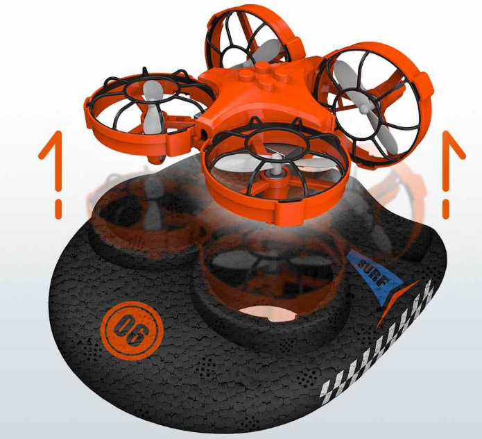 3 in 1 Air, Land & Water RC Drone