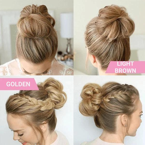 Chignon Bun Scrunchie Easy to Wear