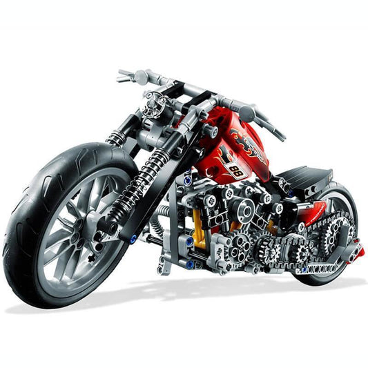 Harley Style Motorbike Building Blocks 374pcs