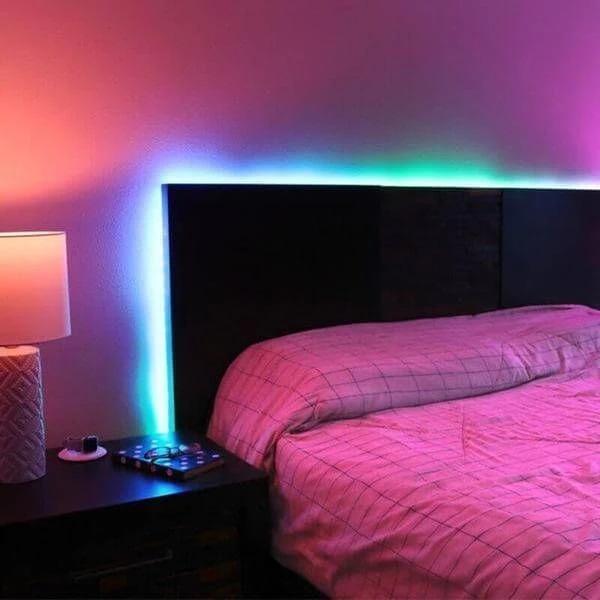 10m Colour Changing LED Light Strip (Remote Included)