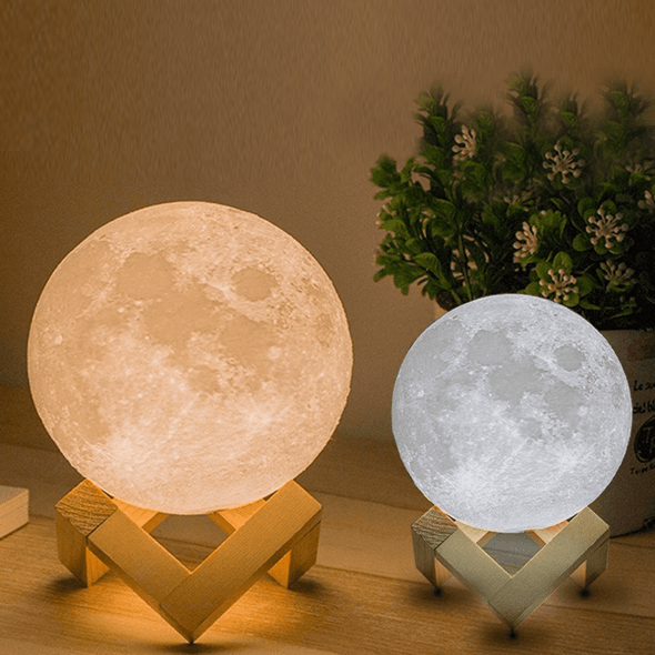 3D Mystical Moon Lamp Quirky Home Lamp