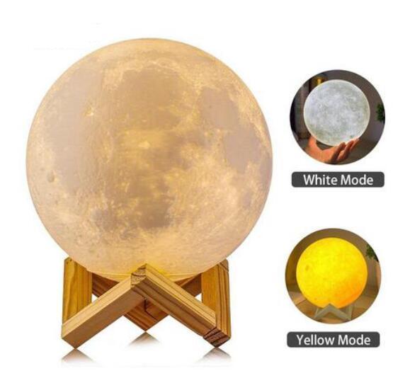 3D Mystical Moon Lamp Quirky Home Lamp