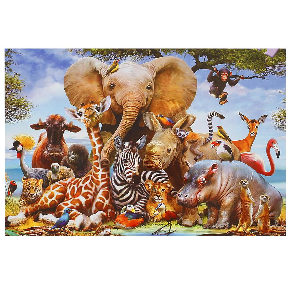 Animal Kingdom Jigsaw Puzzle - 1000 Pieces