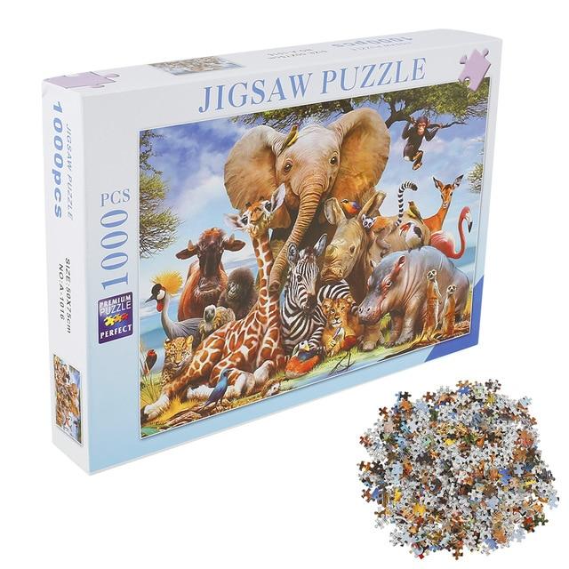 Animal Kingdom Jigsaw Puzzle - 1000 Pieces