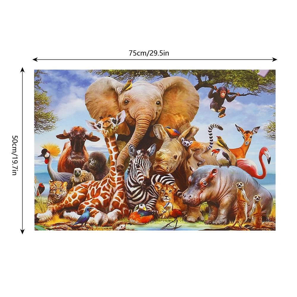 Animal Kingdom Jigsaw Puzzle - 1000 Pieces