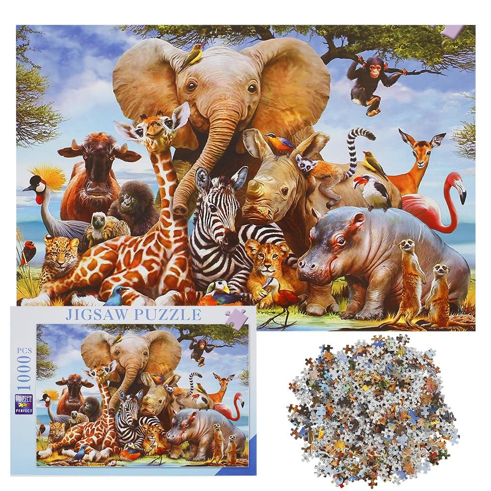 Animal Kingdom Jigsaw Puzzle - 1000 Pieces