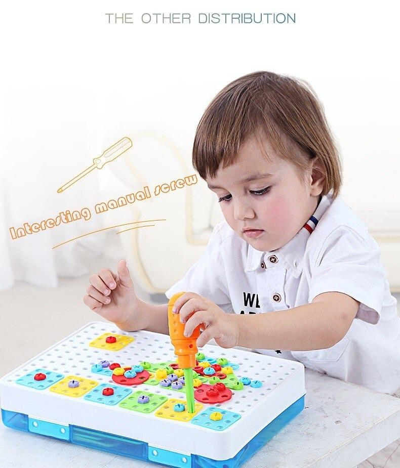 Electric Drill Set Educational Toy for kids