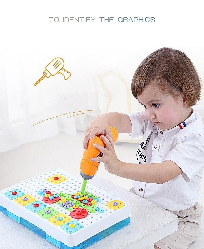 Electric Drill Set Educational Toy for kids