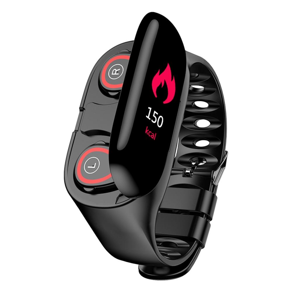 2 in 1 Bluetooth Smartwatch With Earbuds