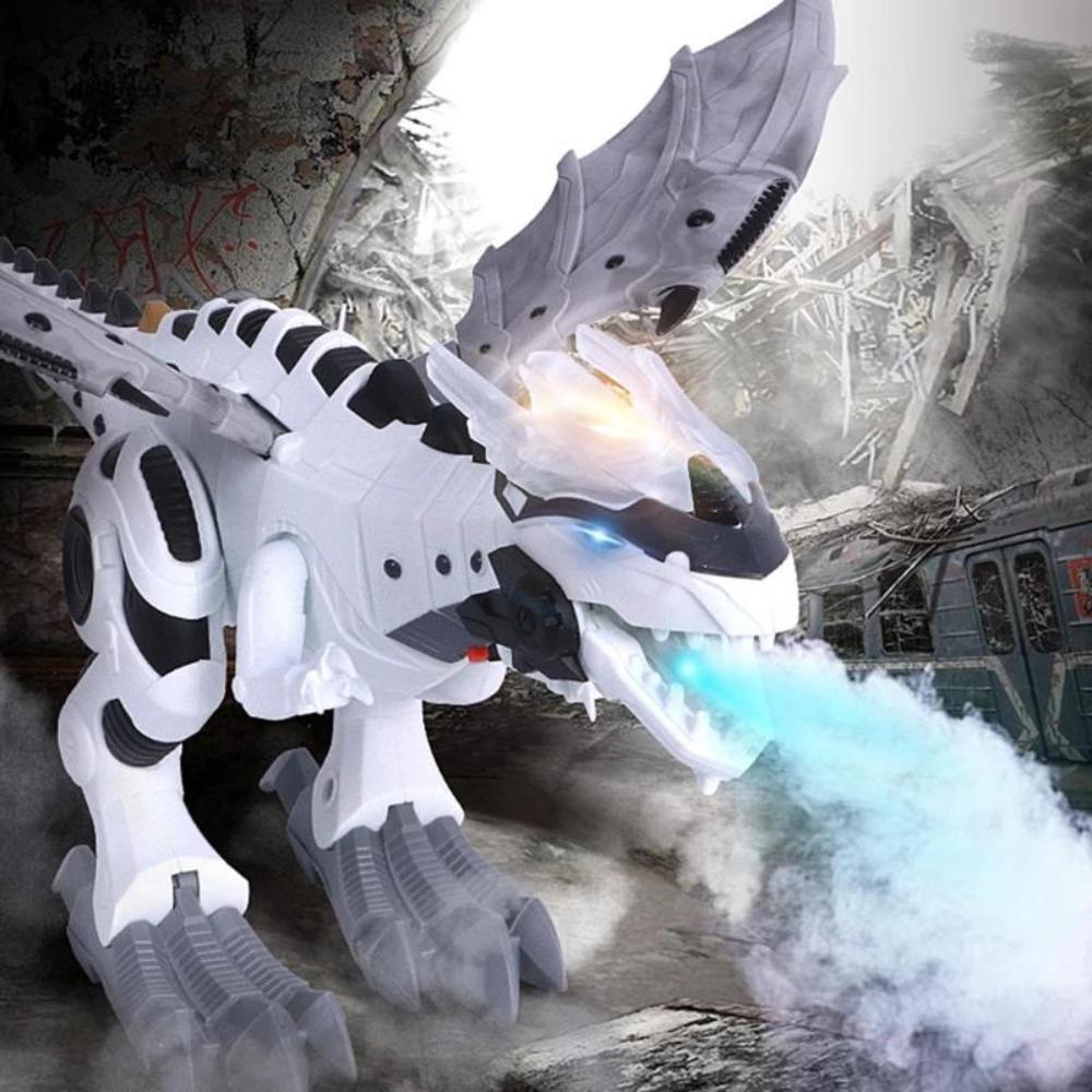 Christmas Vapour Breathing Walking & Roaring Dinosaur Toy